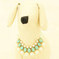 Mint green Pearl and Rhinestone Dog jewelry- Pet accessories , Wedding dog collar