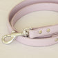Purple dog Leash, Pet accessory, Lilac Leather leash , Wedding dog collar