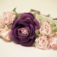 Purple Light Pink Dog Collar, Floral Wedding Dog, pink love, purple wedding , Wedding dog collar