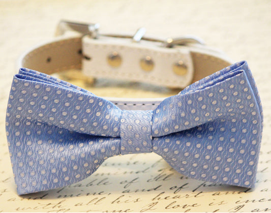 Blue Dog Bow tie, Pet wedding accessory, Beach wedding, Something blue , Wedding dog collar