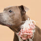 Pearl blush wedding dog collar flower beaded pearl collar, handmade, Dog ring bearer, proposal or every day use, M to XXL collar , Wedding dog collar