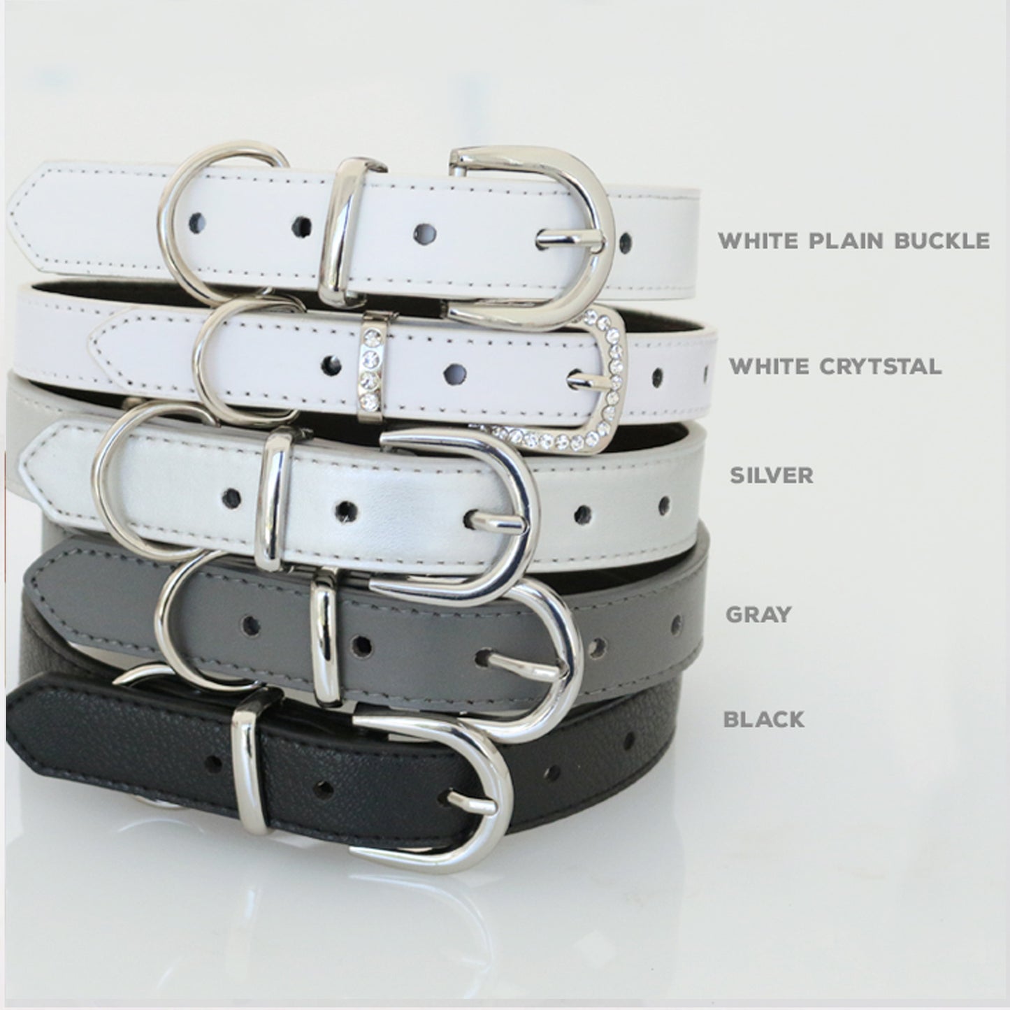 Black dog bow tie Collar- Leather dog collar - Pet wedding accessory , Wedding dog collar