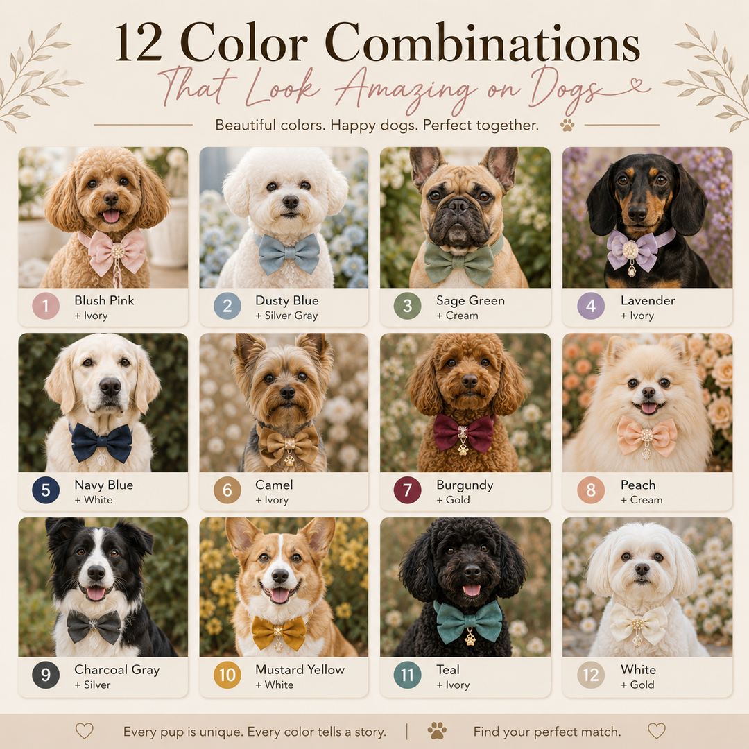 12 Color Combinations That Look Amazing on Dogs