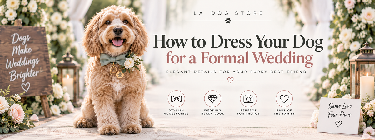 How to Dress Your Dog for a Formal Wedding