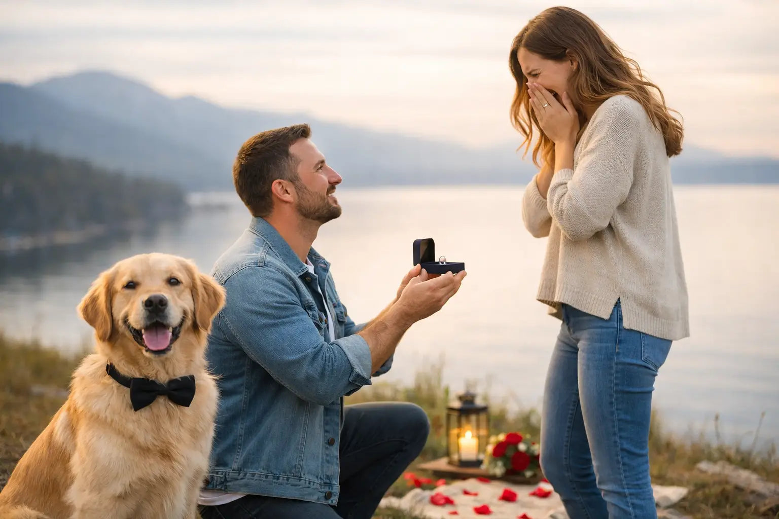 Make Your Proposal Unforgettable With Your Dog