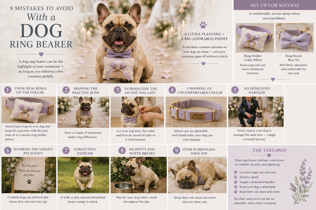 9 Dog Ring Bearer Mistakes to Avoid