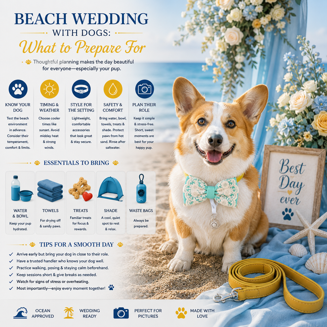 Beach Wedding With Dogs: What to Prepare For