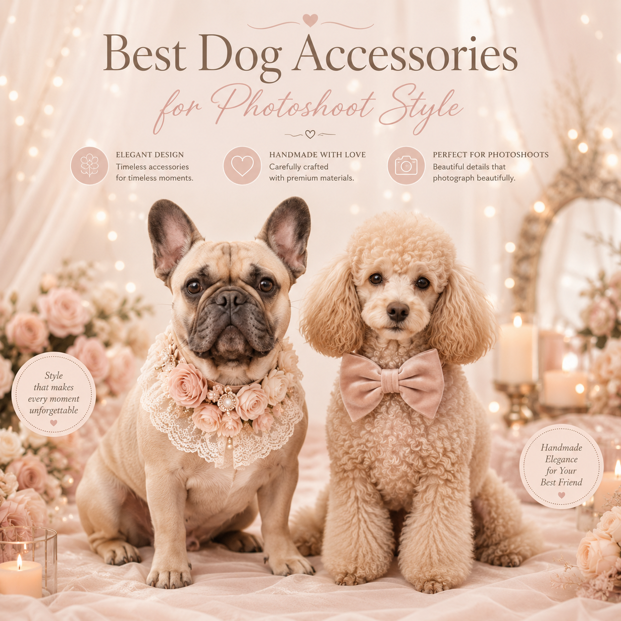Best Dog Accessories for Photoshoot Style