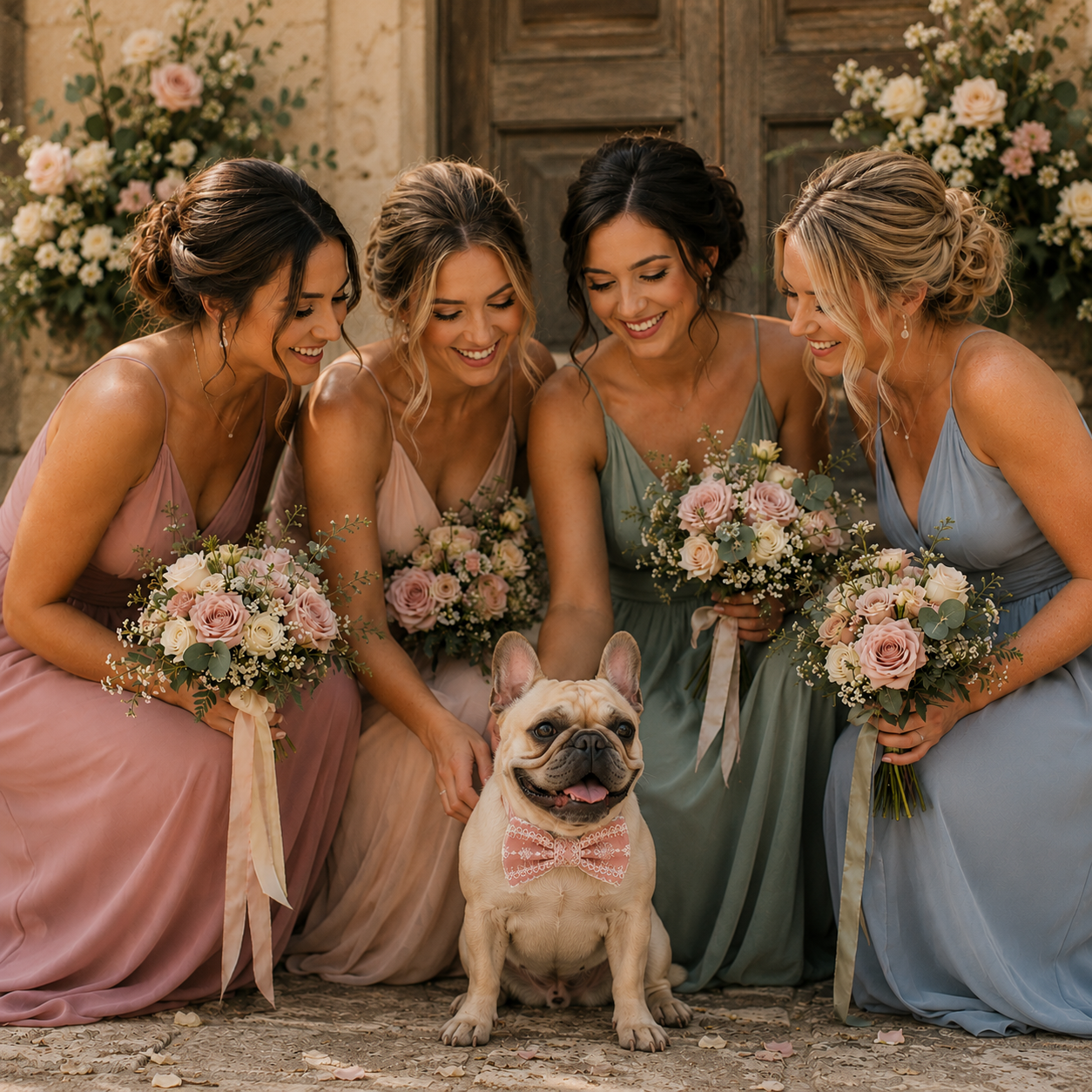 Bridesmaid + Dog Matching Ideas You’ll Love