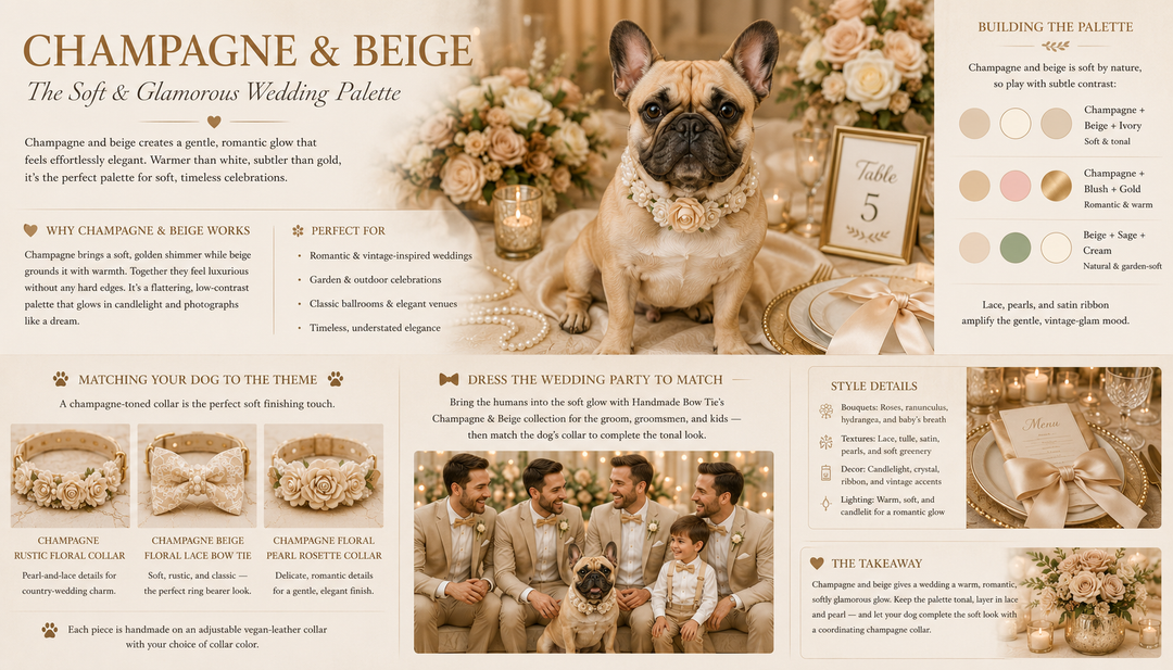Champagne & Beige Wedding Ideas for a Soft Look