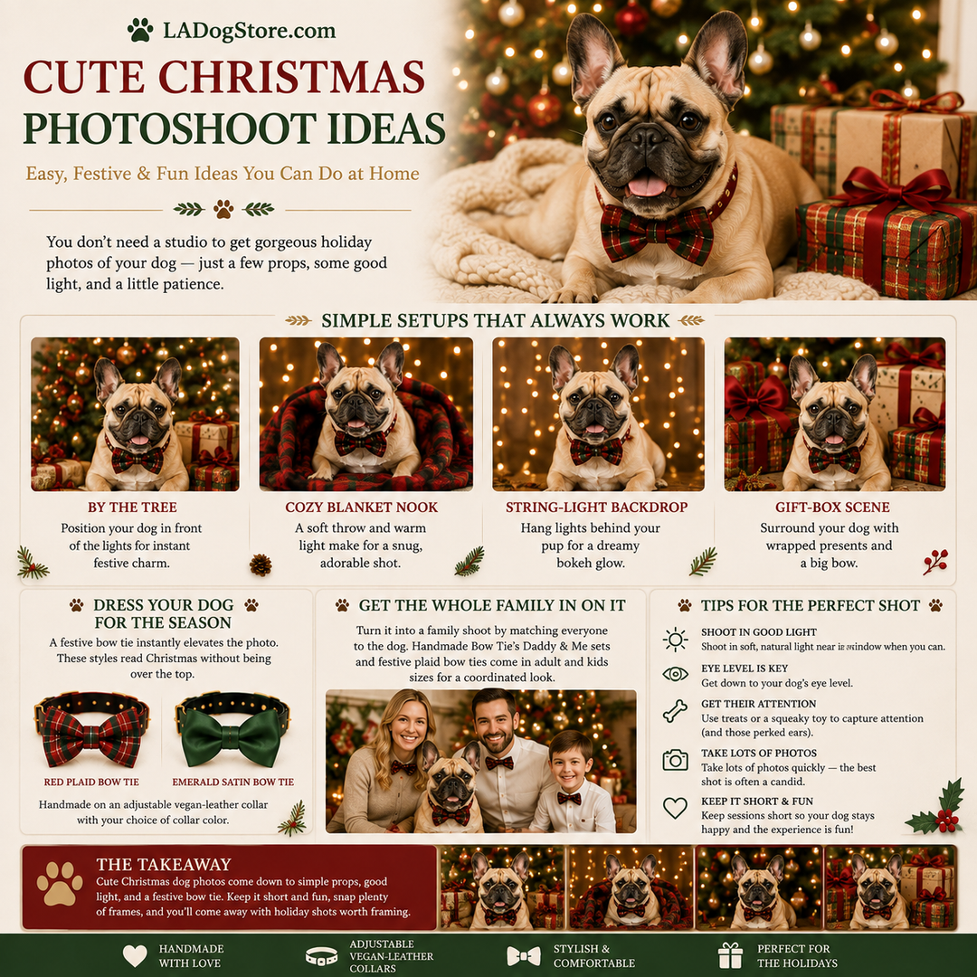 Christmas Photoshoot Ideas for Dogs (Easy & Cute!)