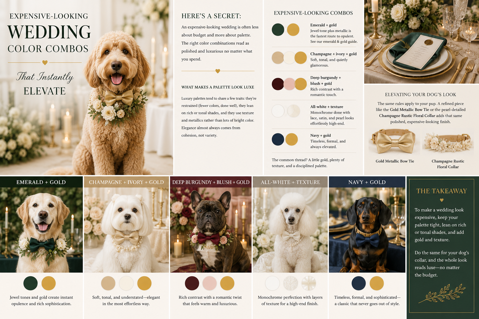 Color Combos That Make Weddings Look Expensive