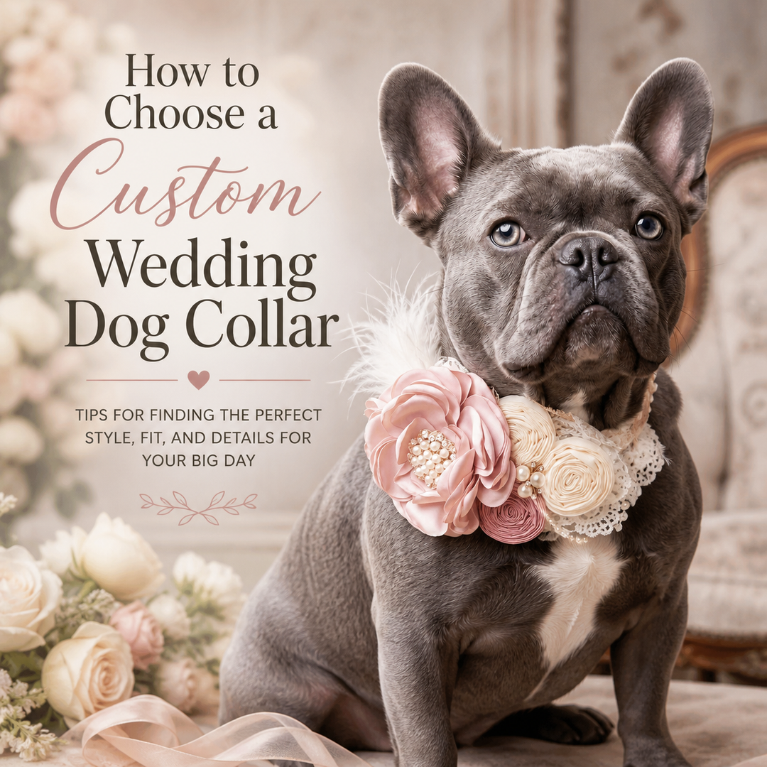 How to Choose a Custom Wedding Dog Collar