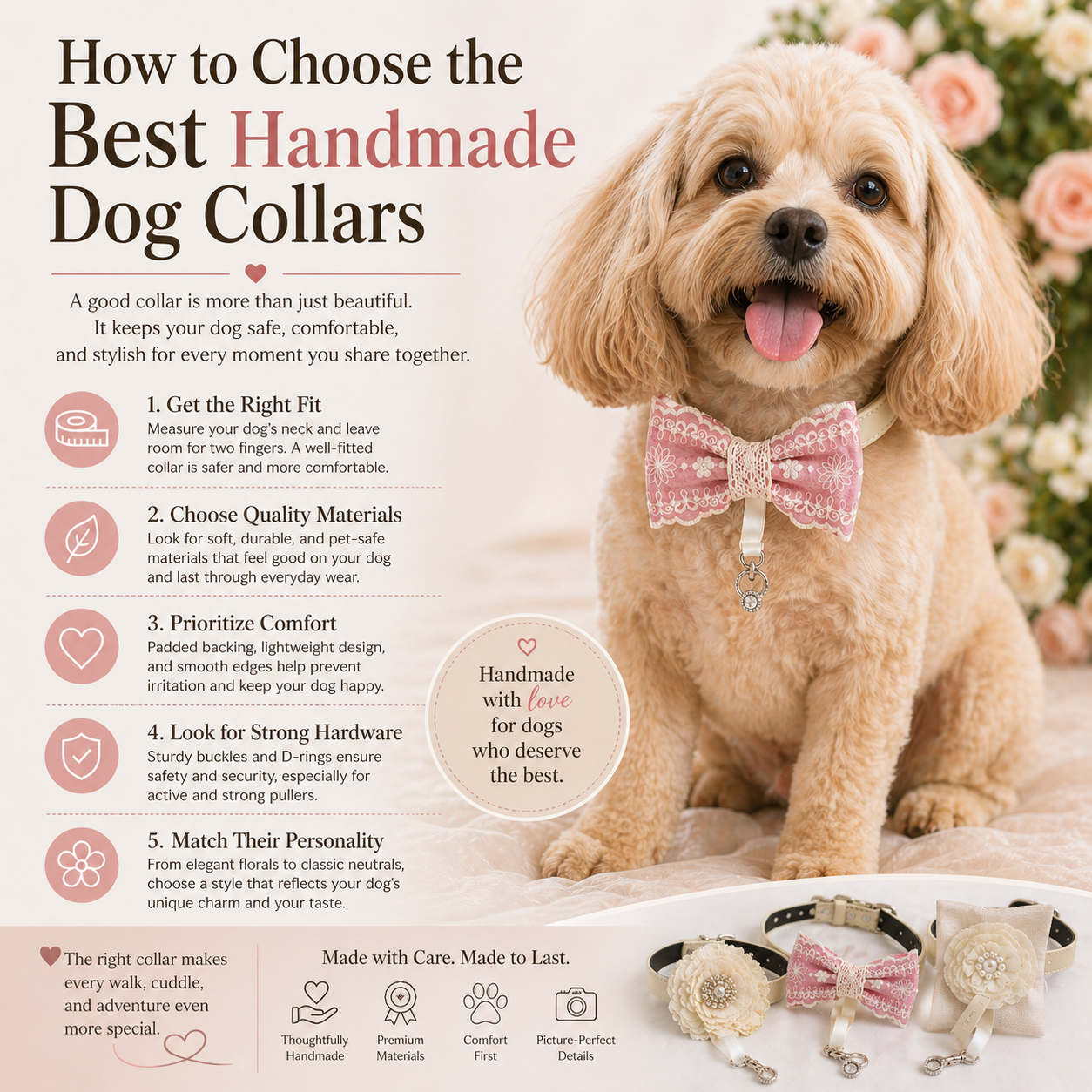 How to Choose the Best Handmade Dog Collars