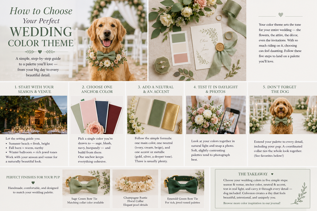 How to Choose the Perfect Wedding Color Theme