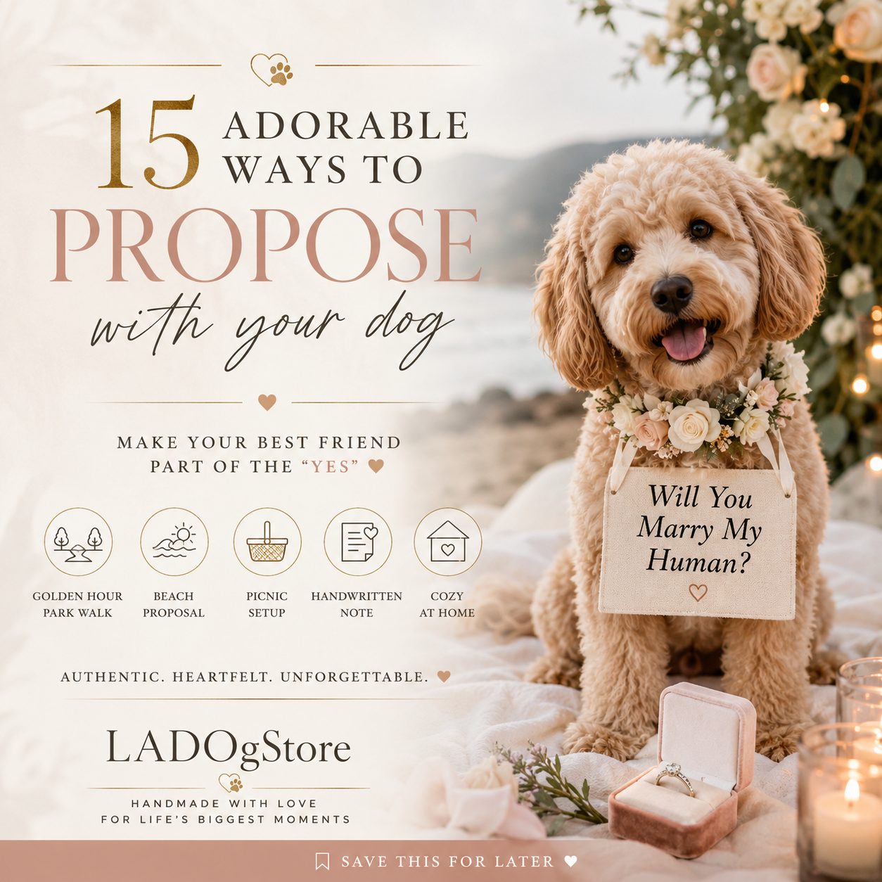 How to Propose With Your Dog: 15 Adorable Ideas