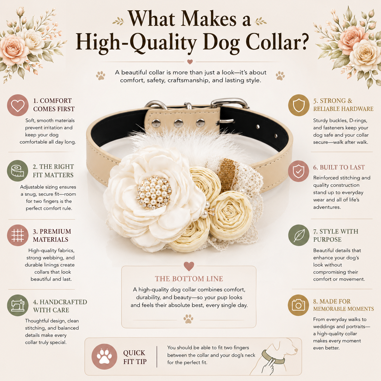 What Makes a High-Quality Dog Collar?