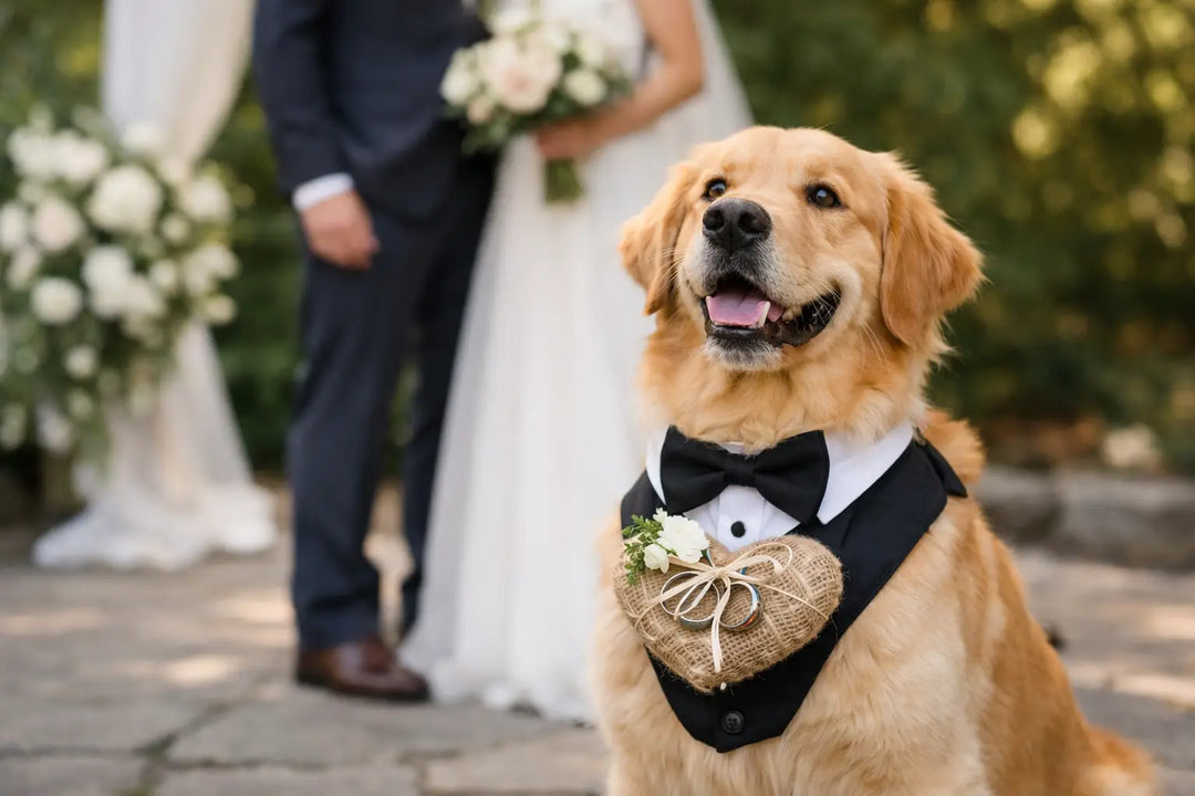 Dog Ring Bearer Ideas: The Cutest Wedding Trend