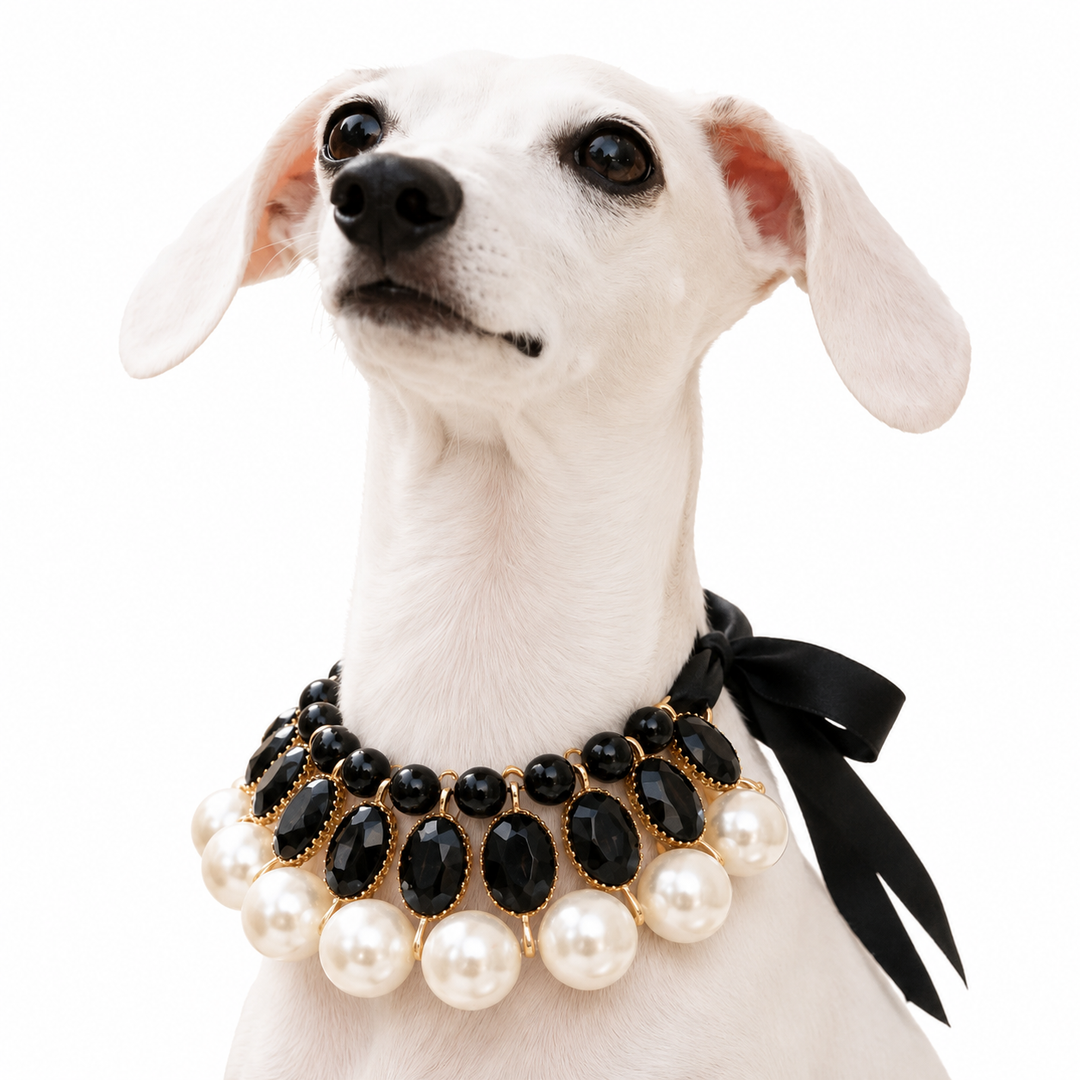 Copper & Rose Gold Dog Wedding Accessories