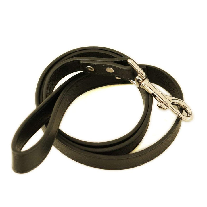Black dog Leash, Pet accessory, Leather leash, Dog Lovers, Dog Leash, Dog accessory