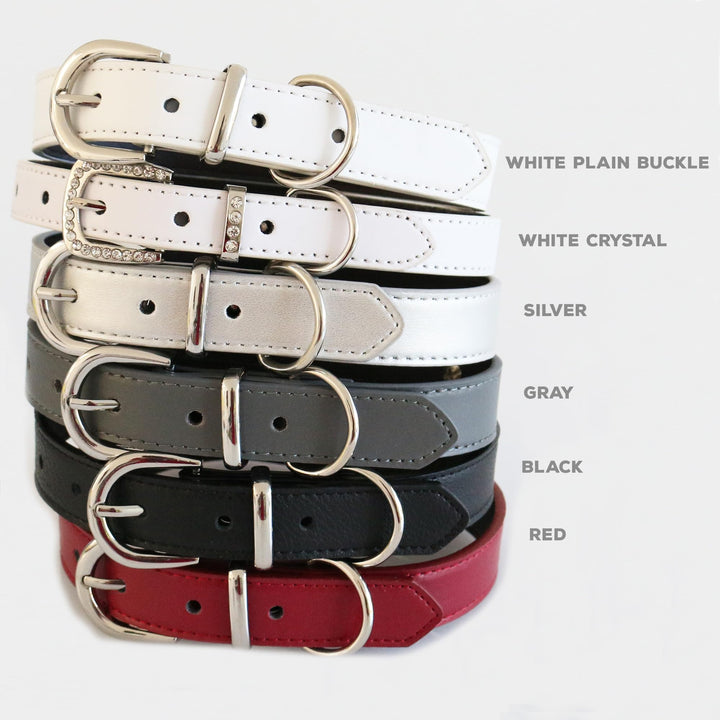 Customizable Pet Wedding Collar with Multi-Color Options - Handcrafted Adjustable XS to XXL Dog Collar & Bow Tie Set for Proposal and Ring Bearer