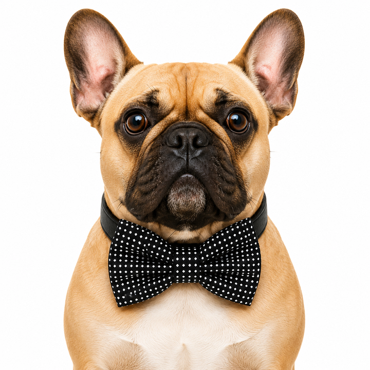 Black Bow Tie Collar Dog Collar for Puppy & Cat