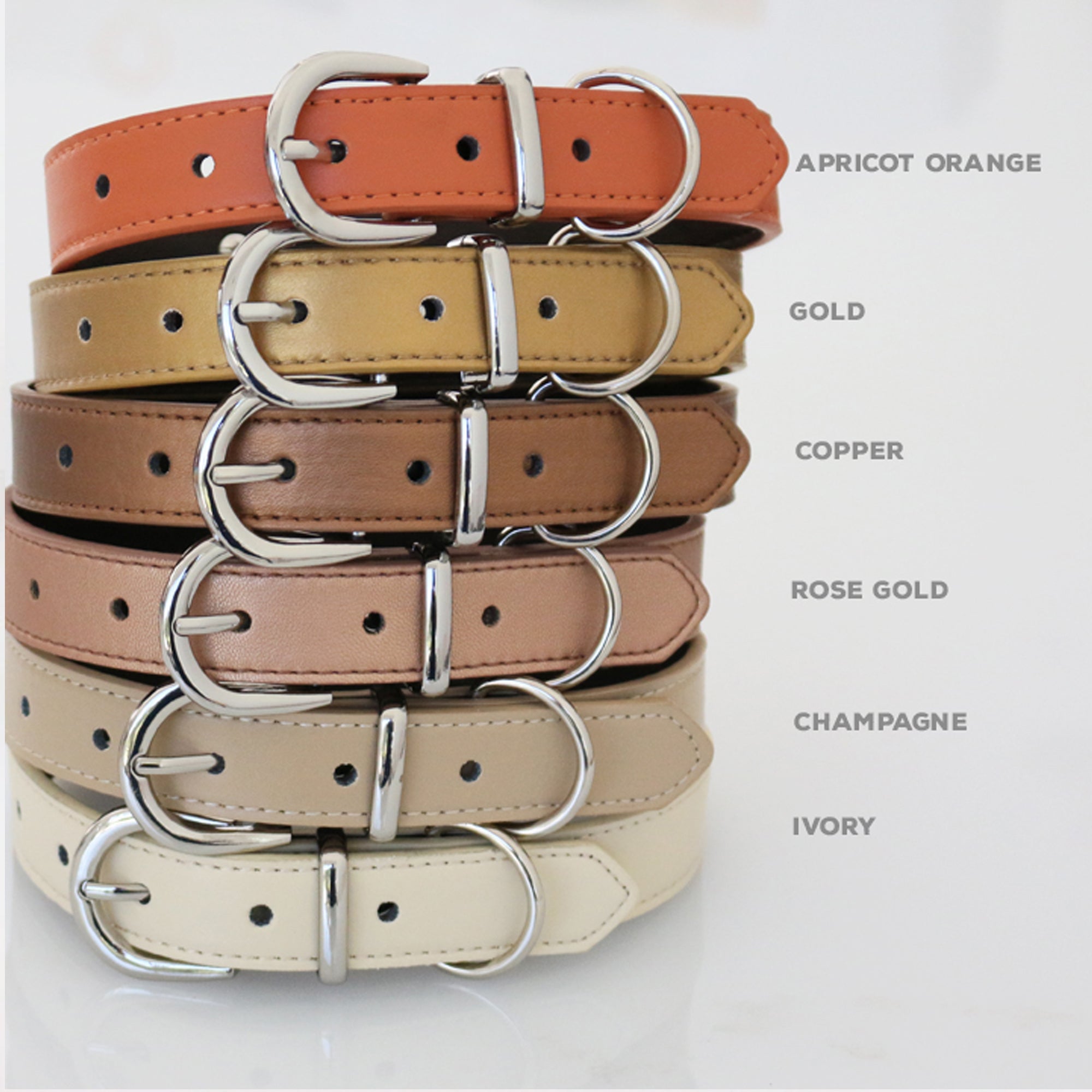 Xxl leather dog sales collar