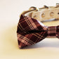 Brown Dog Bow Tie Wedding Collar, dog birthday, brown wedding ideas , Wedding dog collar
