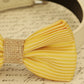 Gold Wedding dog bow tie, Bow tie attached to dog collar, dog birthday gift , Wedding dog collar