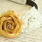 Gold Floral Dog Collar, Gold wedding, Rhinestone floral collar, wedding gift , Wedding dog collar