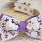 Lavender Dog Bow Tie, Purple Wedding, Pet wedding accessory , Wedding dog collar