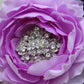 Lavender Peony Floral Dog Collar, Pet Wedding, Lavender and Purple wedding , Wedding dog collar