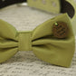 Green dog bow tie collar- Live, Love, Laugh, Greenery , Wedding dog collar