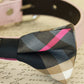 Plaid dog bow tie attached to collar, Dog Birthday gift, Pet wedding , Wedding dog collar