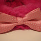 Pink Dog Shawl, Pink Shaw with Cute Pink Bow, Cute Chic Dog Accessory, Dog Scarves , Wedding dog collar