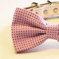Purple Dog Bow Tie with high quality leather collar, Purple wedding accessory , Wedding dog collar