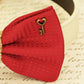 Red Wedding Dog Bow Tie attached to collar, Burlap, Polka dots, Charm , Wedding dog collar