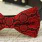 Red Dog Bow tie Collar, Floral wedding, Red and Black wedding pet ideas , Wedding dog collar