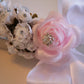 Pink white wedding dog Leash, Wedding accessory, High quality Leather, Wedding accessory, Dog Leash , Wedding dog collar