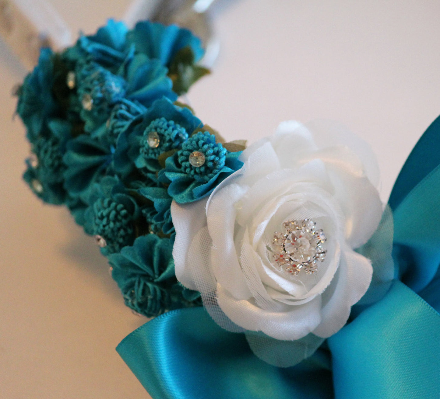 Turquoise wedding dog Leash, Wedding accessory, High quality Leather, Turquoise Wedding accessory, Dog Leash , Wedding dog collar